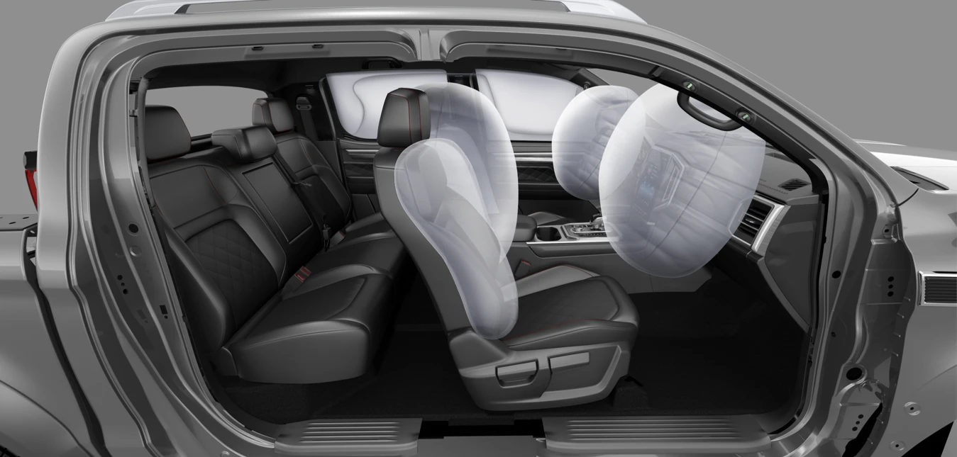 JAC T9 Safety - Airbags